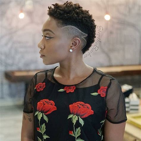 short black hairstyles with shaved sides and back